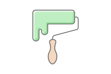 Harika paten renk simgesi, vektör, piksel mükemmel, illüstratör dosyası