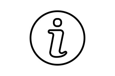 Siyah dış hat simgesi, vektör, piksel mükemmel, illüstratör dosyası