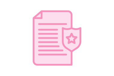 Ödüller renk özeti simgesi, vektör, piksel mükemmel, illüstratör dosyası