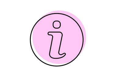 Renk gölge çizgisi simgesi, vektör, piksel mükemmel, illüstratör dosyası