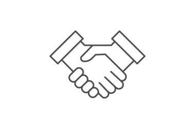 Müşteriler gri ince çizgi simgesi, vektör, piksel mükemmel, illüstratör dosyası