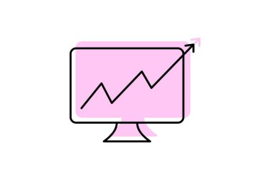 IDE renk gölge çizgi simgesi, vektör, piksel mükemmel, illüstratör dosyası