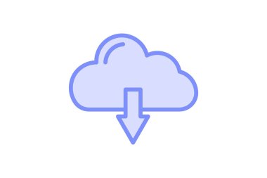 Renk özet simgesi, vektör, piksel mükemmel, illüstratör dosyası indirir