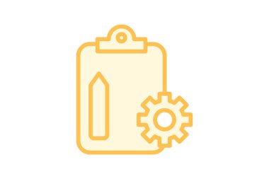 Veritabanı renk ana hatları simgesi, vektör, piksel mükemmel, illüstratör dosyası