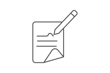 Kitaplar gri ince çizgi simgesi, vektör, piksel mükemmel, illüstratör dosyası