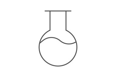 Varsayım gri ince çizgi simgesi, vektör, piksel mükemmel, illüstratör dosyası