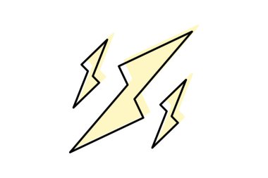 Yenilenebilir Enerji renk gölge çizgisi simgesi, vektör, piksel mükemmel, illüstratör dosyası