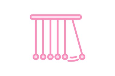 Fizik renk taslağı simgesi, vektör, piksel mükemmel, illüstratör dosyası