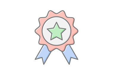 Muhteşem doğrusal renk simgesi, vektör, piksel mükemmel, illüstratör dosyası