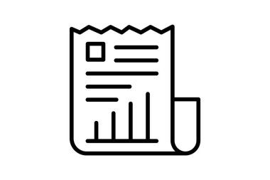 Siyah dış hat simgesi, vektör, piksel mükemmel, illüstratör dosyası