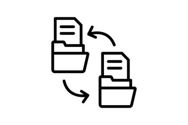 Siyah dış hat simgesi, vektör, piksel paylaşımı mükemmel, illüstratör dosyası