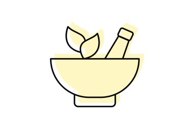 Gmo renk gölge çizgi simgesi, vektör, piksel mükemmel, illüstratör dosyası