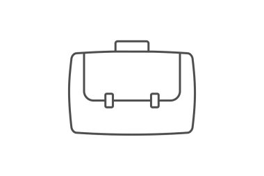 İş Çantası simgesi, profesyonel, ofis, iş, evrak çantası inceliği simgesi, düzenlenebilir vektör simgesi, piksel mükemmel, illüstratör ai dosyası