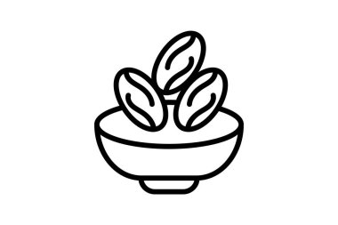 Tarih simgesi, meyve, yiyecek, atıştırmalık, kurutulmuş tarih çizgisi simgesi, düzenlenebilir vektör simgesi, piksel mükemmel, illüstratör ai dosyası