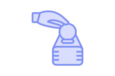 Sadaqah Bağış simgesi, yardım, bağış, ikon, sadaqah duotone çizgi simgesi, düzenlenebilir vektör simgesi, piksel mükemmel, illüstratör ai dosyası