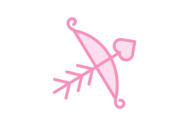 Cupids Bow Kravat simgesi, papyon, aşk, moda, aşk tanrısı duoton çizgi simgesi, düzenlenebilir vektör simgesi, piksel mükemmel, illüstratör ai dosyası