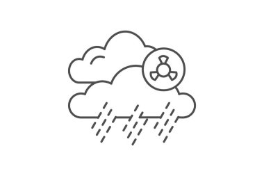 Hava Durumu Fenomeni simgesi, hava durumu, fenomen, fenomen, simge, doğal ince çizgi simgesi, düzenlenebilir vektör simgesi, piksel mükemmel, illüstratör ai dosyası