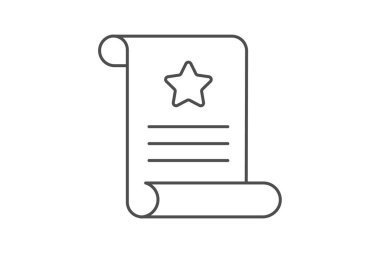 Görev simgesi, oyun, oyun, görevler, maceralar ince çizgi simgesi, düzenlenebilir vektör simgesi, piksel mükemmel, çizer ai dosyası