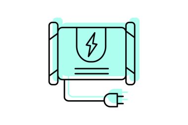 Power-Ups simgesi, oyun, oyun, geliştirmeler, yükseltme renk gölge inceliği simgesi, düzenlenebilir vektör simgesi, piksel mükemmel, illüstratör ai dosyası