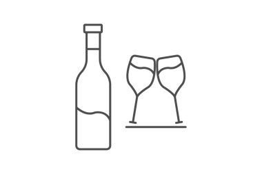 Akdeniz Gıda ikonu, Akdeniz mutfağı, Akdeniz restoranı, Akdeniz menüsü, Akdeniz yemekleri ince ikonu, düzenlenebilir vektör ikonu, piksel mükemmel, illüstratör ai dosyası