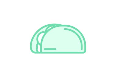 Meksika Gıda ikonu, Meksika mutfağı, Meksika restoranı, Meksika menüsü, Meksika yemekleri duotone hat ikonu, düzenlenebilir vektör ikonu, piksel mükemmel, illüstratör ai dosyası