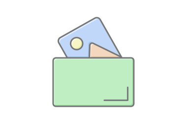 Kapak Fotoğrafı simgesi, kapak resmi, başlık, afiş, arkaplan çizgi renk simgesi, düzenlenebilir vektör simgesi, piksel mükemmel, illüstratör ai dosyası