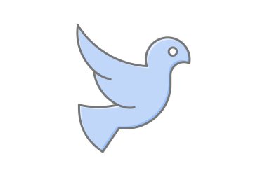 Twitter simgesi, platform, ağ, sosyal medya, bağlanma lineal renk simgesi, düzenlenebilir vektör simgesi, piksel mükemmel, illüstratör ai dosyası