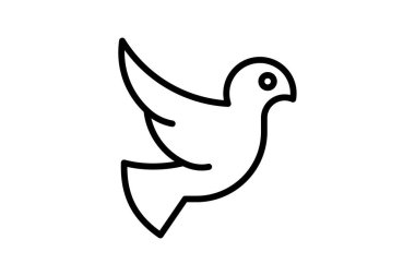 Twitter simgesi, platform, ağ, sosyal medya, bağlantı hattı simgesi, düzenlenebilir vektör simgesi, piksel mükemmel, illüstratör ai dosyası