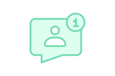 İzleyenler simgesi, aşağıdaki, abone, izleyici, fan duotone satır simgesi, düzenlenebilir vektör simgesi, piksel mükemmel, illüstratör ai dosyası