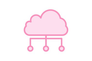 Sunucu simgesi, bilgisayar, donanım, yazılım, ağ duotone satır simgesi, düzenlenebilir vektör simgesi, piksel mükemmel, illüstratör ai dosyası