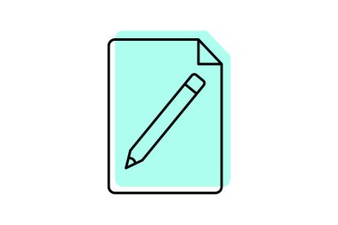 IDE simgesi, bütünleşik, geliştirme, ortam, yazılım rengi gölge ince çizgi simgesi, düzenlenebilir vektör simgesi, piksel mükemmel, illüstratör ai dosyası