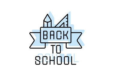 Okul simgesine, okula, öğretmene, degerlendirme renk ince çizgi simgesi, düzenlenebilir vektör simgesi, piksel mükemmel, illüstratör ai dosyası