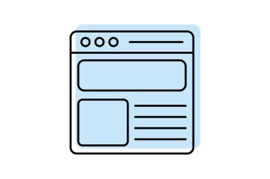 Kablo çerçeve simgesi, tasarım, kullanıcı, deneyim, arayüz renk inceltme simgesi, düzenlenebilir vektör simgesi, piksel mükemmel, illüstratör ai dosyası