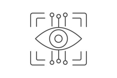 Vr Gözlük simgesi, gözlük, sanal, gerçeklik, kulaklık, ince çizgi simgesi, düzenlenebilir vektör simgesi, piksel mükemmel, illüstratör ai dosyası