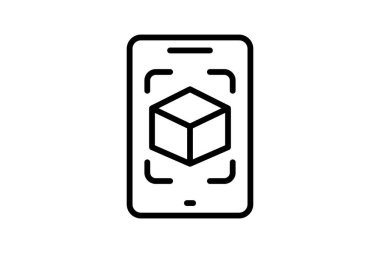 VR Tecrübe simgesi, deneyim, sanal, gerçeklik, daldırıcı satır simgesi, düzenlenebilir vektör simgesi, piksel mükemmel, illüstratör ai dosyası