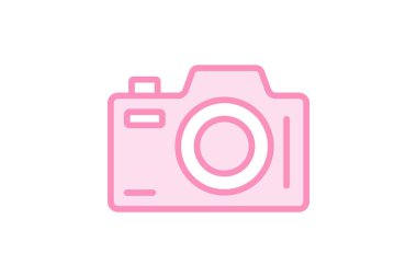 Sanal Üretim simgesi, yapım, vr, film, dijital duoton çizgi simgesi, düzenlenebilir vektör simgesi, piksel mükemmel, illüstratör ai dosyası