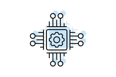 Sanal Gerçeklik Geliştirme simgesi, gerçeklik, gelişme, vr, dijital renk gölge inceltme simgesi, düzenlenebilir vektör simgesi, piksel mükemmel, illüstratör ai dosyası