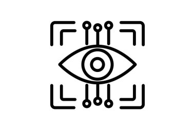 Vr Gözlük simgesi, gözlük, sanal, gerçeklik, kulaklık satırı simgesi, düzenlenebilir vektör simgesi, piksel mükemmel, illüstratör ai dosyası