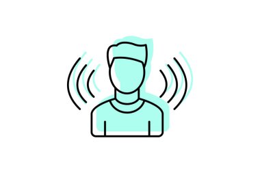 Sanal Dünya simgesi, dünya, vr, çevre, dijital renk ince çizgi simgesi, düzenlenebilir vektör simgesi, piksel mükemmel, illüstratör ai dosyası