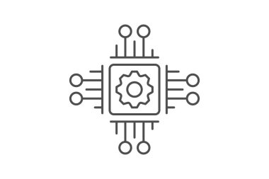 Sanal Gerçeklik Geliştirme simgesi, gerçeklik, gelişme, vr, dijital ince çizgi simgesi, düzenlenebilir vektör simgesi, piksel mükemmel, illüstratör ai dosyası