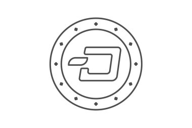 Kripto Pazar Analiz simgesi, pazar, analiz, kripto para birimi, dijital ince çizgi simgesi, düzenlenebilir vektör simgesi, piksel mükemmel, illüstratör ai dosyası