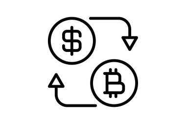 Kripto Madencilik simgesi, madencilik, kripto para birimi, engelleme zinciri, işlem çizgisi simgesi, düzenlenebilir vektör simgesi, piksel mükemmel, illüstratör ai dosyası