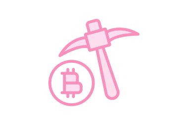 Kripto Yatırım simgesi, yatırım, kripto para birimi, dijital, varlık duotone çizgi simgesi, düzenlenebilir vektör simgesi, piksel mükemmel, illüstratör ai dosyası