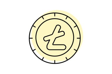 Kripto Düzenleme simgesi, düzenleme, kripto para birimi, dijital, yasal renk gölge ince simgesi, düzenlenebilir vektör simgesi, piksel mükemmel, illüstratör ai dosyası