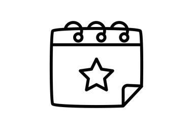 Olay Zamanlama simgesi, zamanlama, plan, takvim, tarih çizelgesi simgesi, düzenlenebilir vektör simgesi, piksel mükemmel, illüstratör ai dosyası