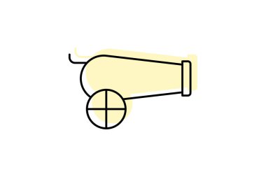 canon simgesi, kamera, fotoğrafçılık, fotoğraf, lens rengi ince çizgi simgesi, düzenlenebilir vektör simgesi, piksel mükemmel, illüstratör ai dosyası