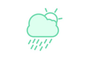 Hava durumu simgesi, hava durumu, iklim, koşullar, sıcaklık duoton çizgi simgesi, düzenlenebilir vektör simgesi, piksel mükemmel, illüstratör ai dosyası