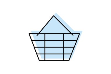 Alışveriş simgesi, dükkan, satın alma, satın alma, renk gölge inceltici ikonu, düzenlenebilir vektör simgesi, piksel mükemmel, illüstratör ai dosyası