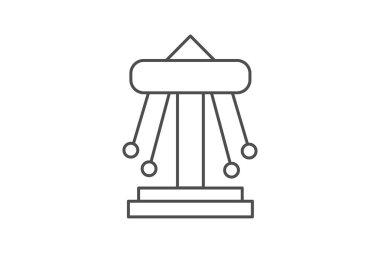 Atlıkarınca simgesi, kaydırıcı, ui, ux, kullanıcı arayüzü inceliği simgesi, düzenlenebilir vektör simgesi, piksel mükemmel, çizer ai dosyası