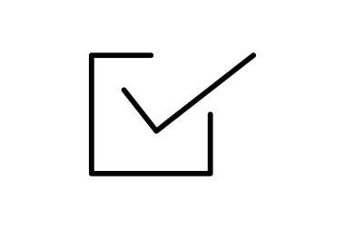 İşaretleme kutusu simgesi, girdi, form, ağ, uygulama satırı simgesi, düzenlenebilir vektör simgesi, piksel mükemmel, illüstratör ai dosyası